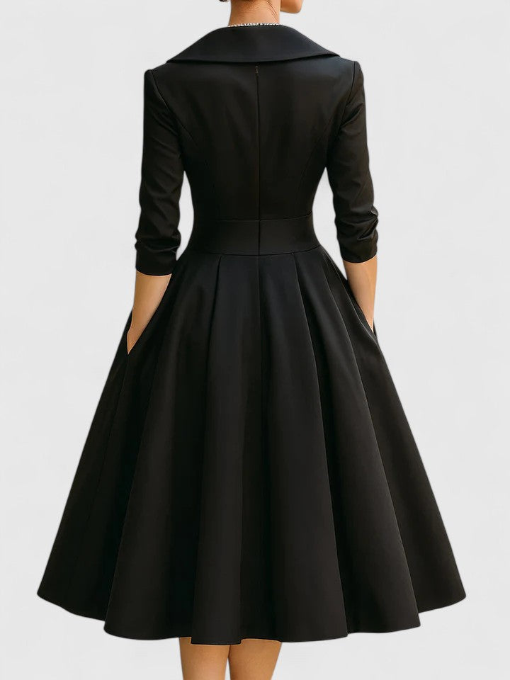 Yan | Elegantní midi šaty