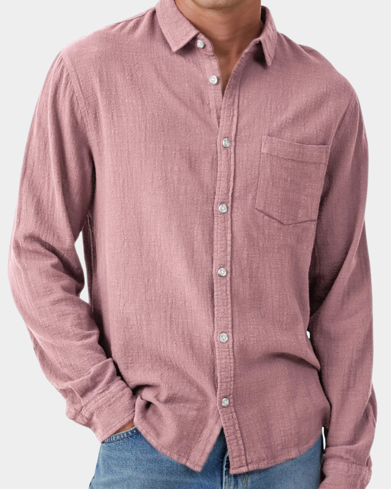 Arden | Košile s uvolněným střihem na knoflíky