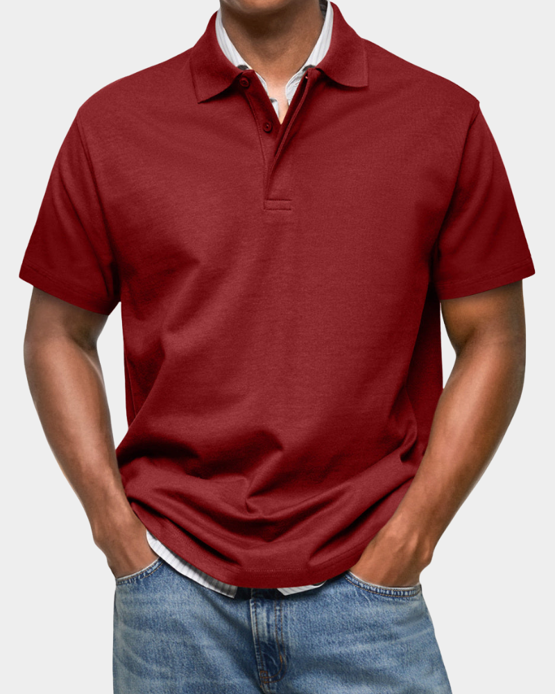 Eryk | Esenciální polo tričko s krátkým rukávem