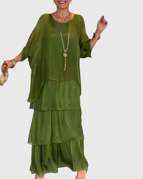 Susan™ | Dlouhé a splývavé elegantní šaty