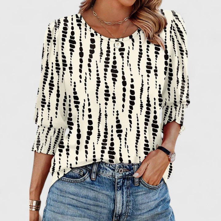 Solara | Elegantní Smocked Top