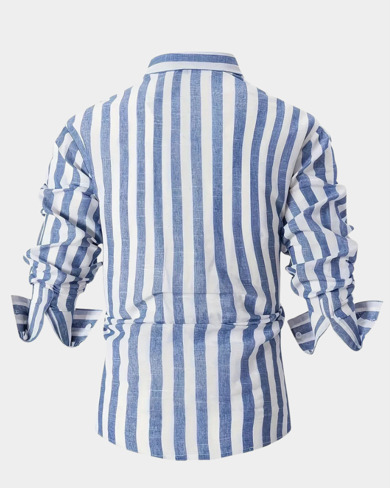 Glenn | Klasická pruhovaná letní košile