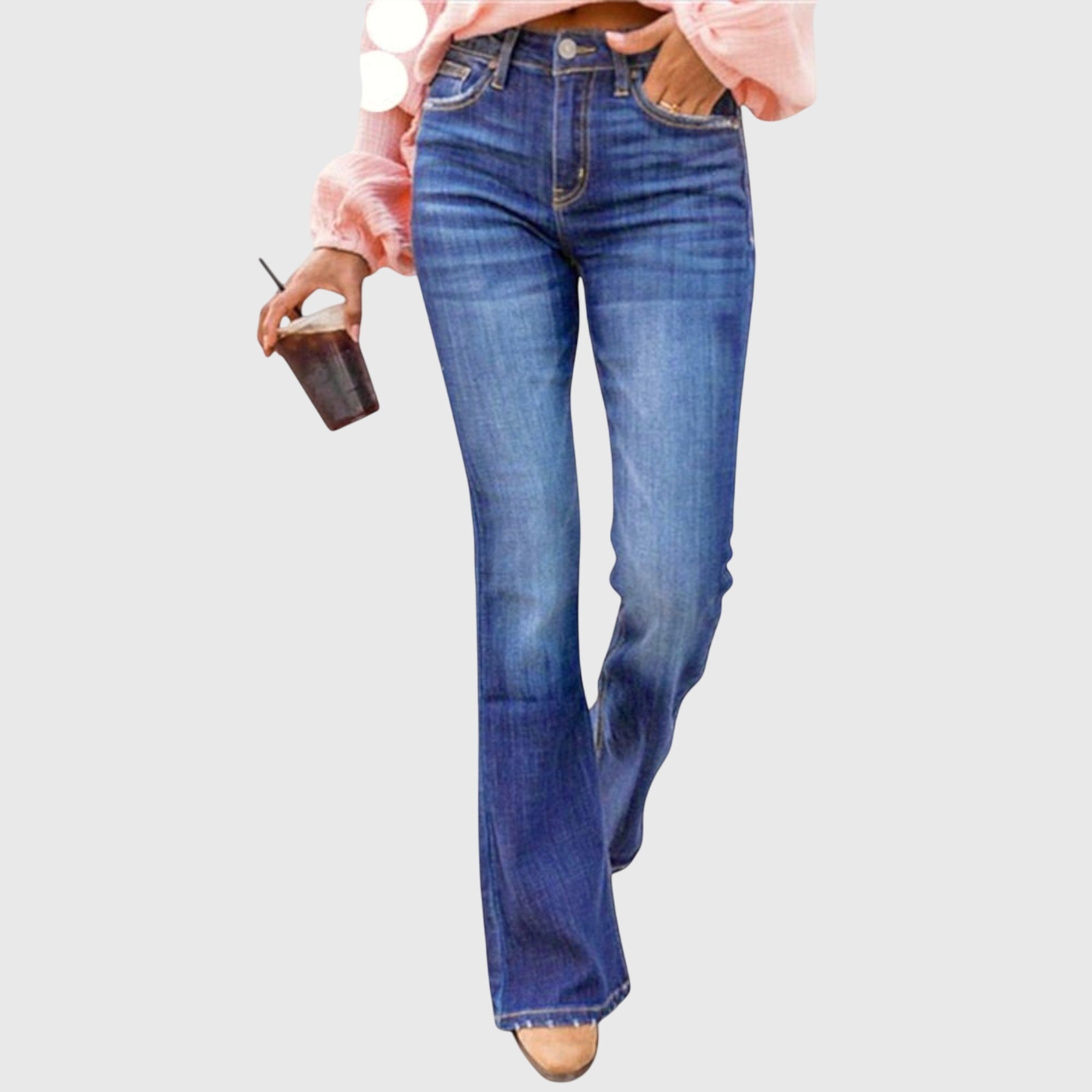 Pohodlné Stretch Kalhoty