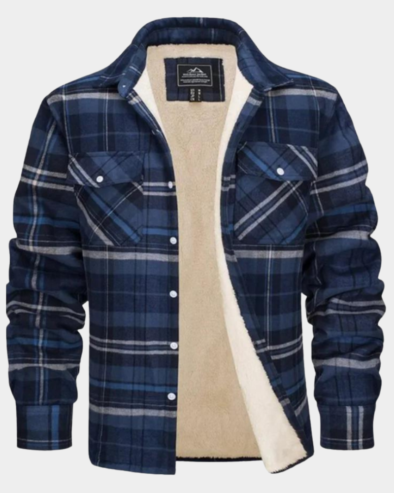 William | Pohodlná Károvaná Bunda