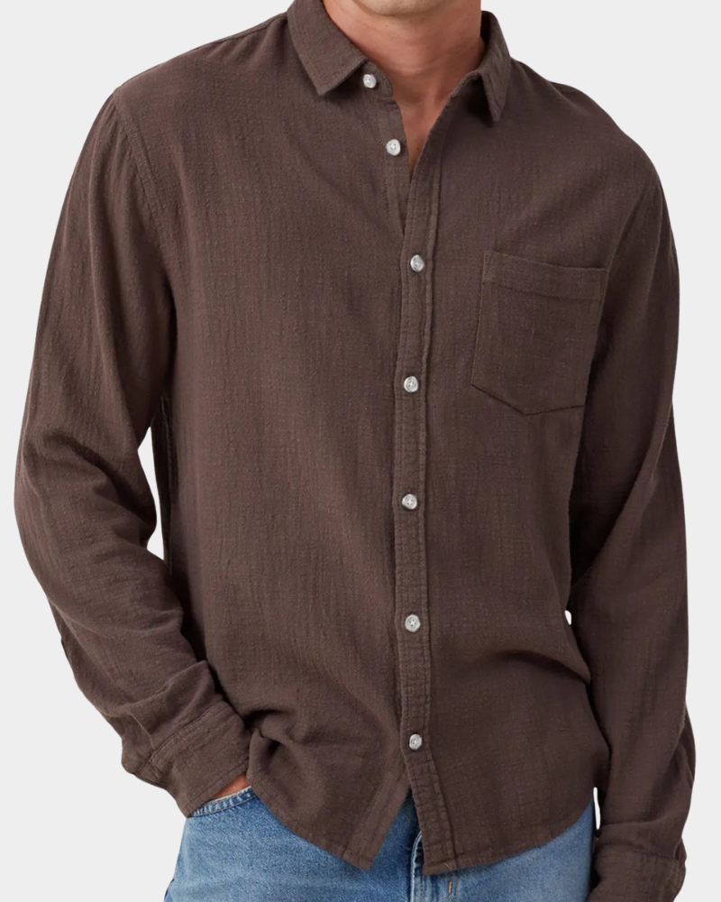 Arden | Košile s uvolněným střihem na knoflíky