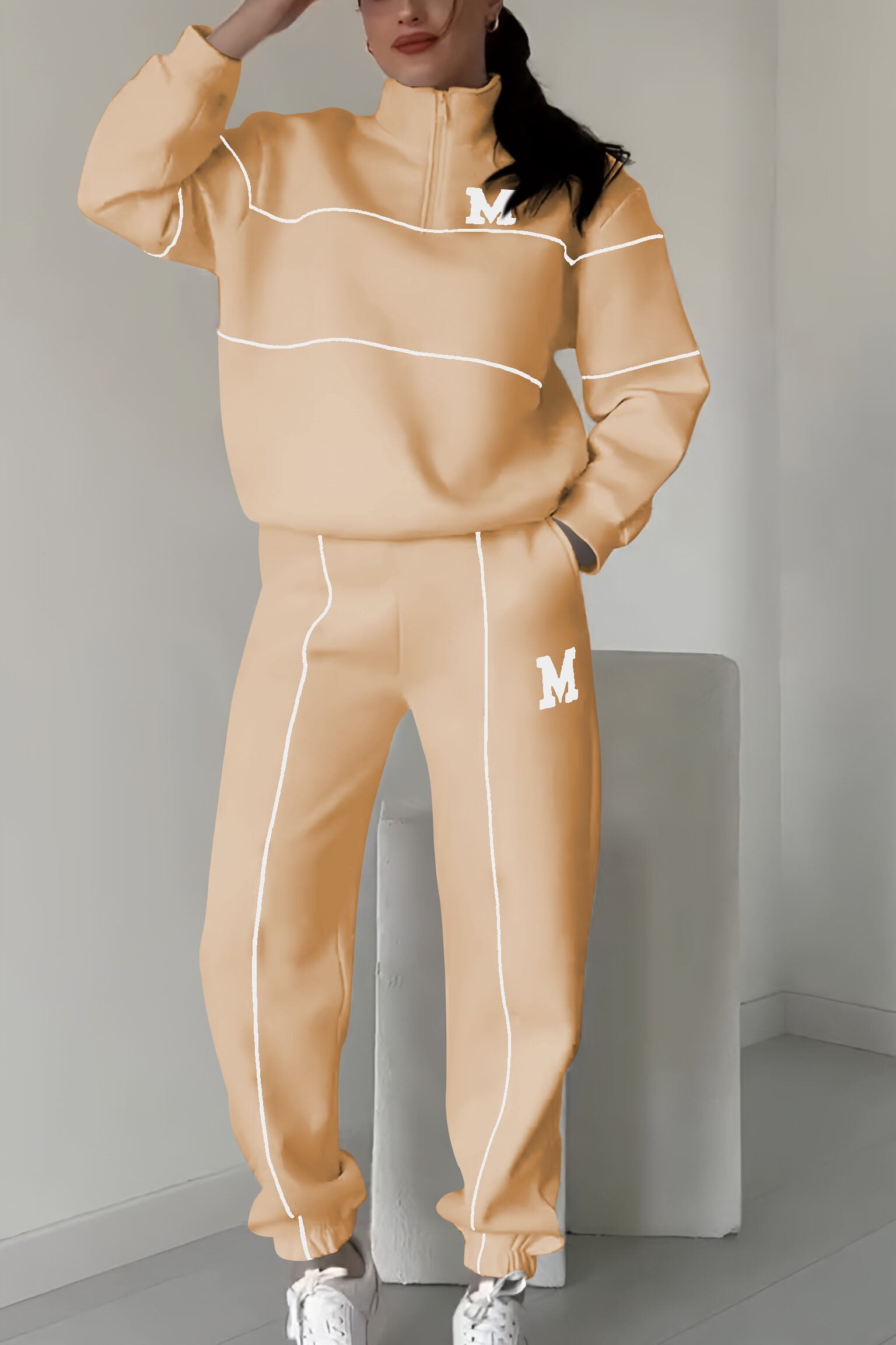 Thalynnae | Pohodlná souprava svetr a kalhoty