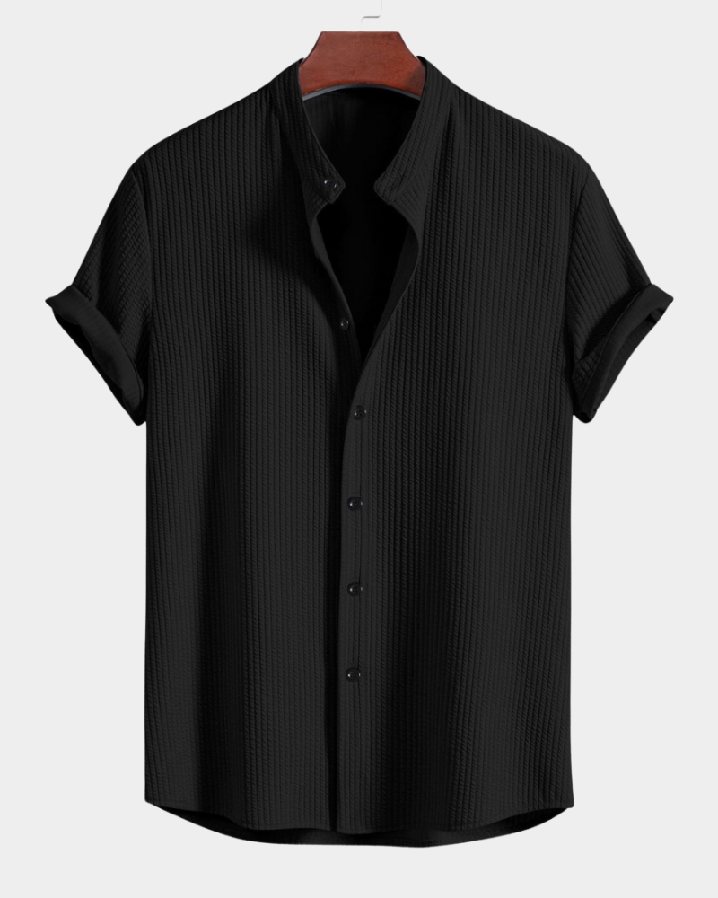 Christopher | Klasická košile s stojáčkem