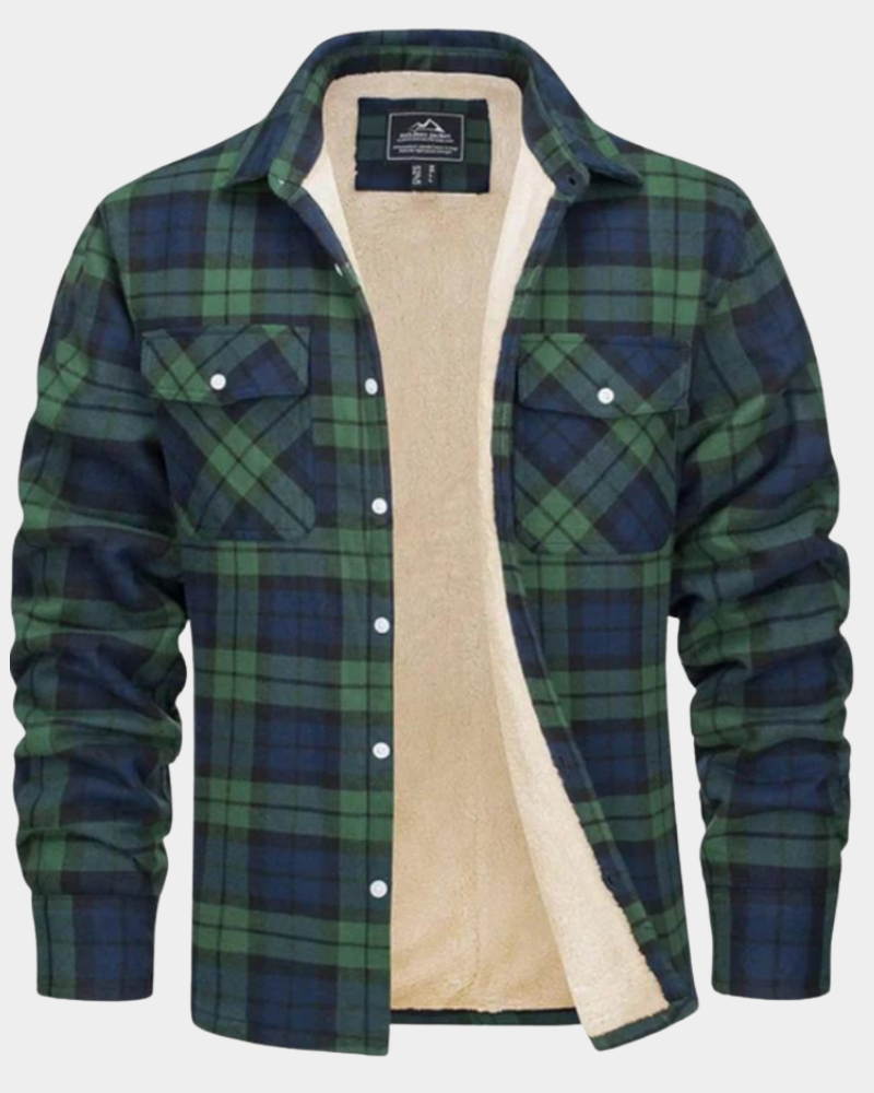 William | Pohodlná Károvaná Bunda