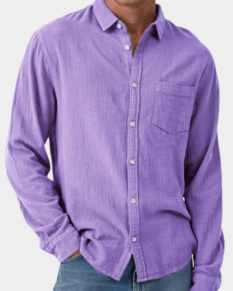 Arden | Košile s uvolněným střihem na knoflíky