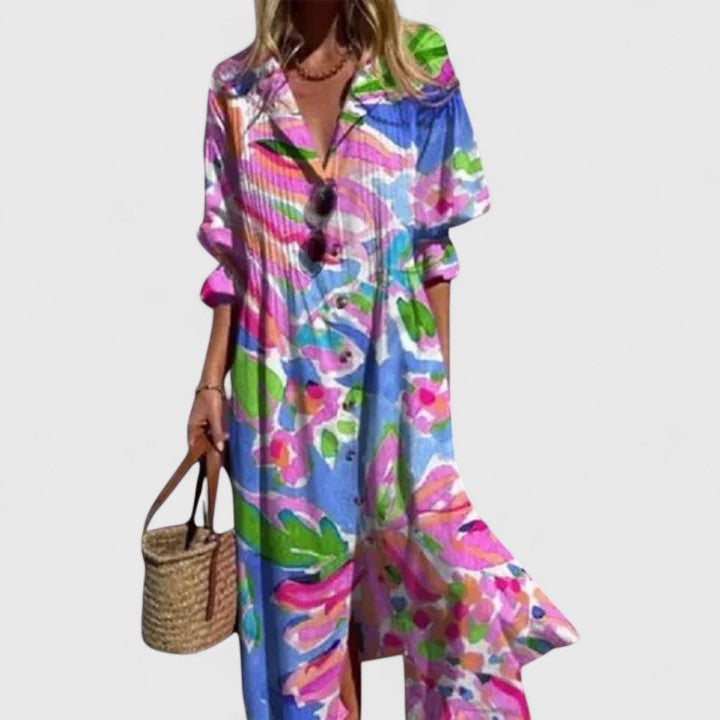 Paula | Elegantní Boho Šaty