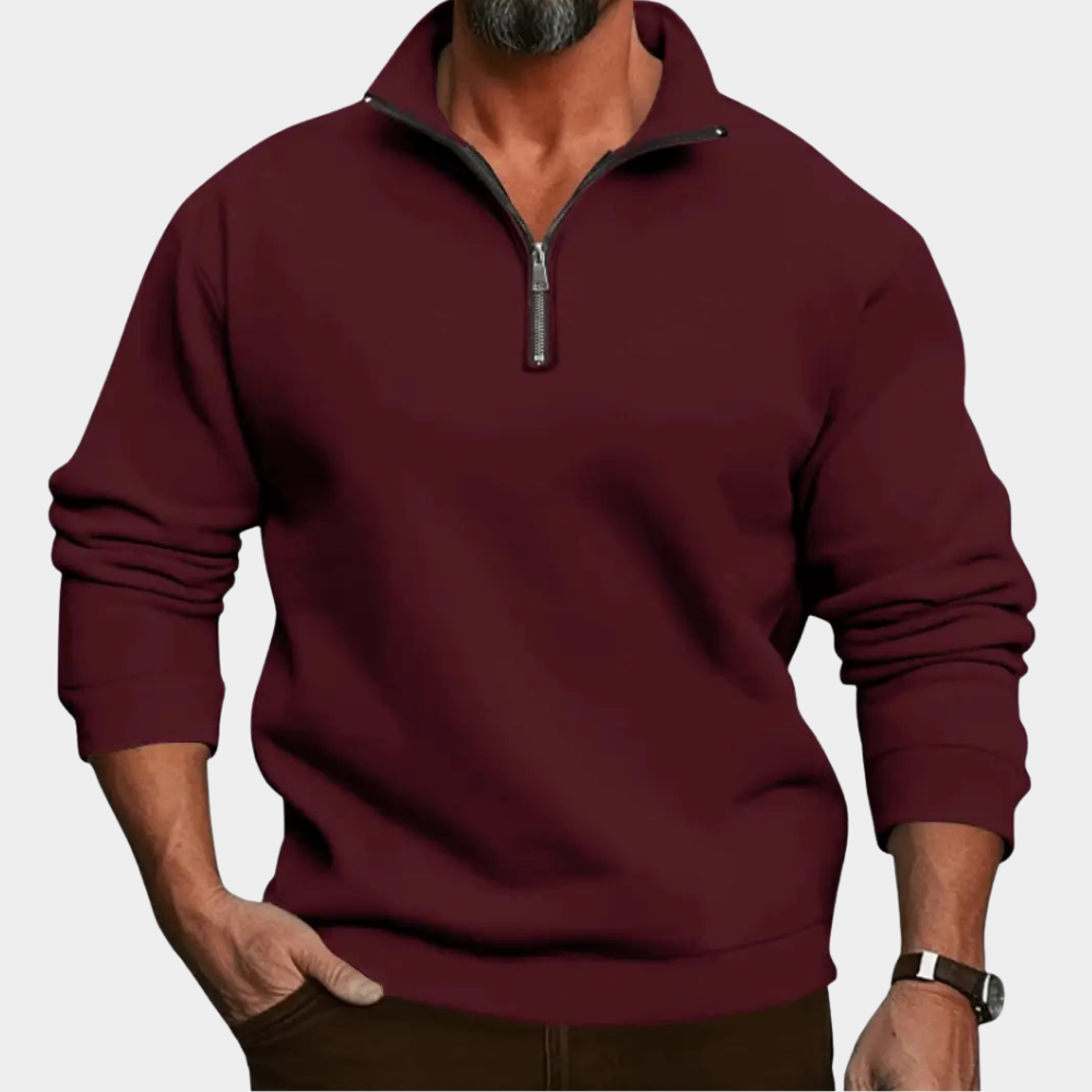 Reymond | Svetr s celodenním pohodlím na zip