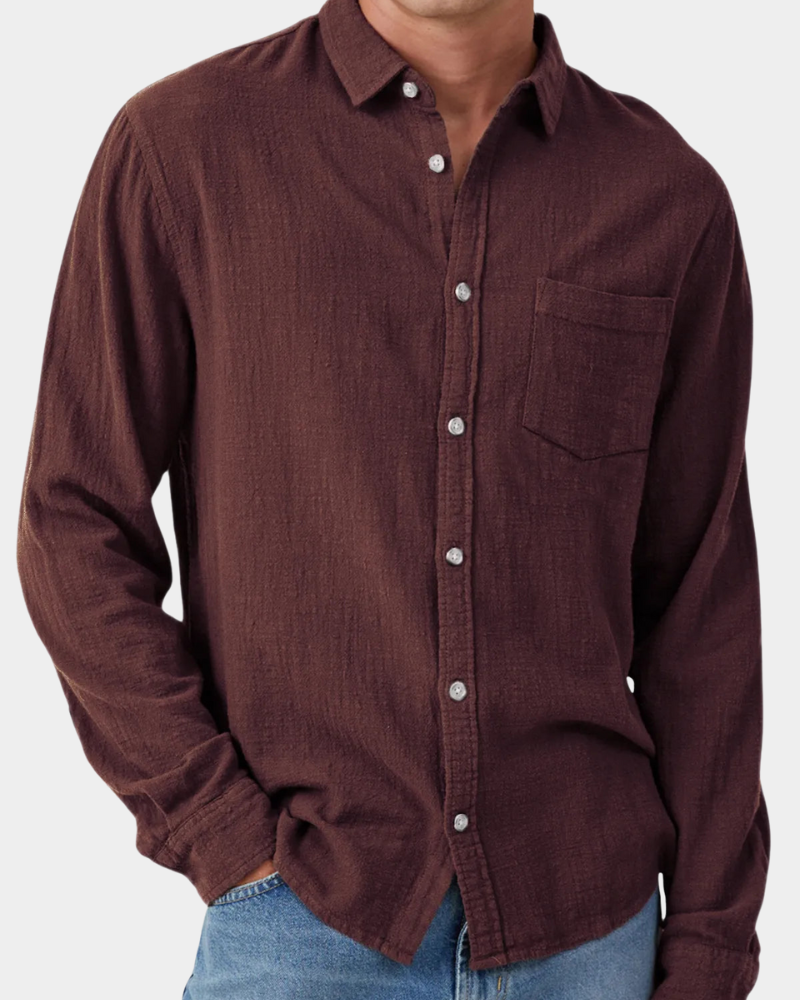 Arden | Košile s uvolněným střihem na knoflíky