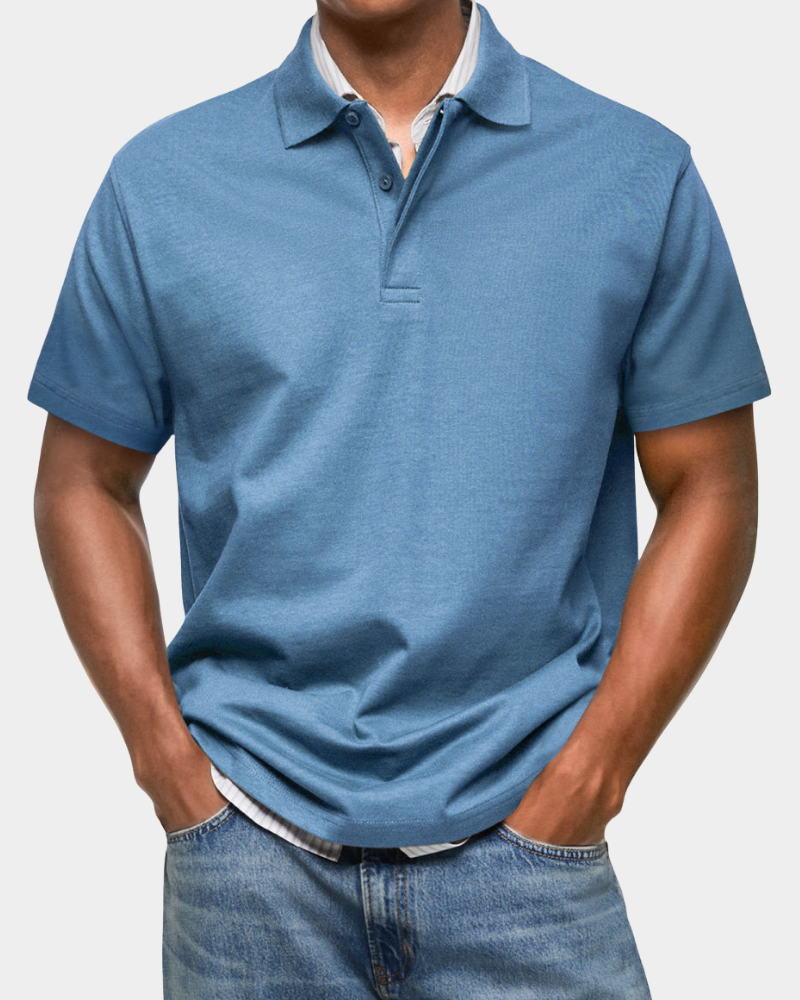 Eryk | Esenciální polo tričko s krátkým rukávem