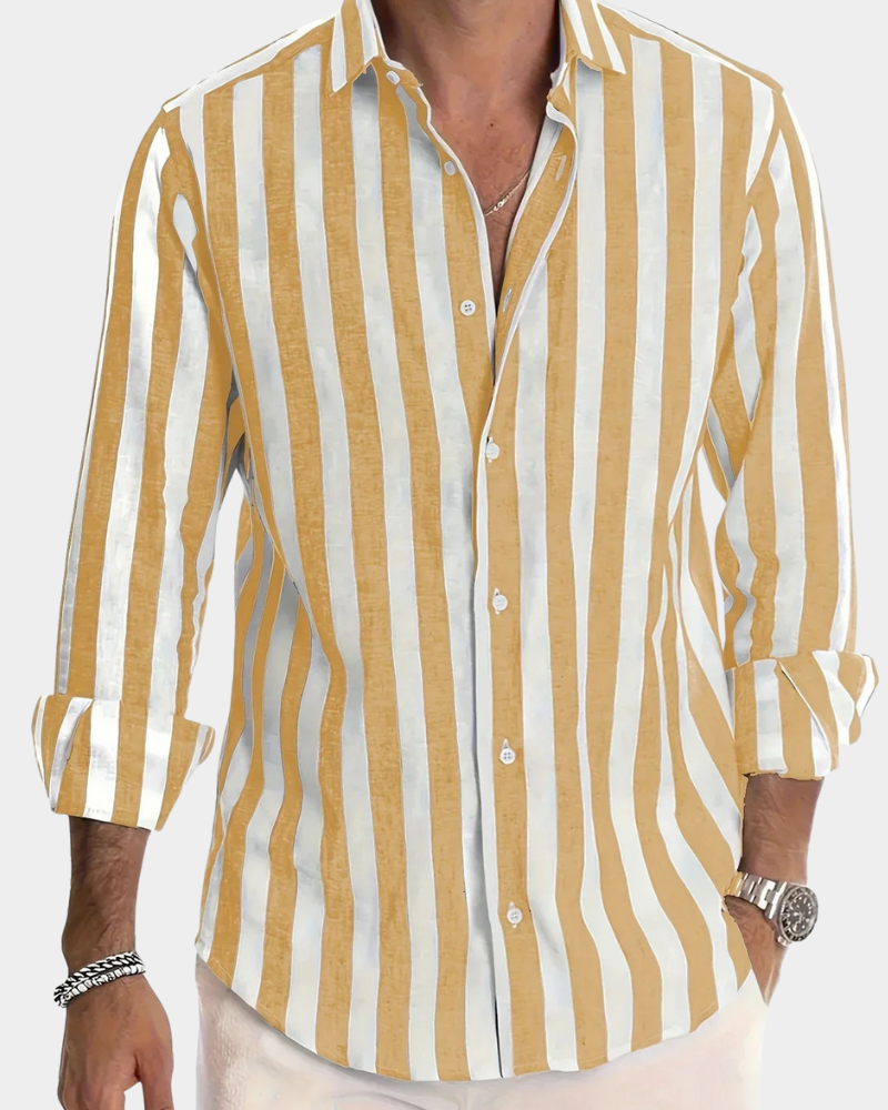 Glenn | Klasická pruhovaná letní košile