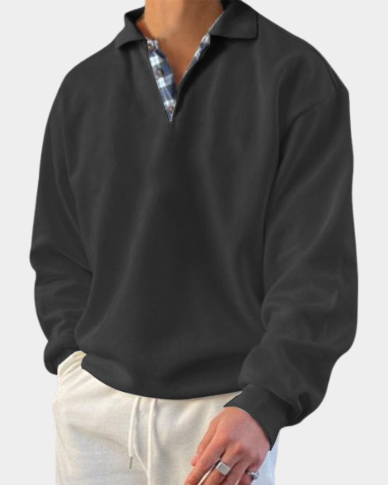 Axiel | Klasický svetr s V výstřihem pro pohodlí