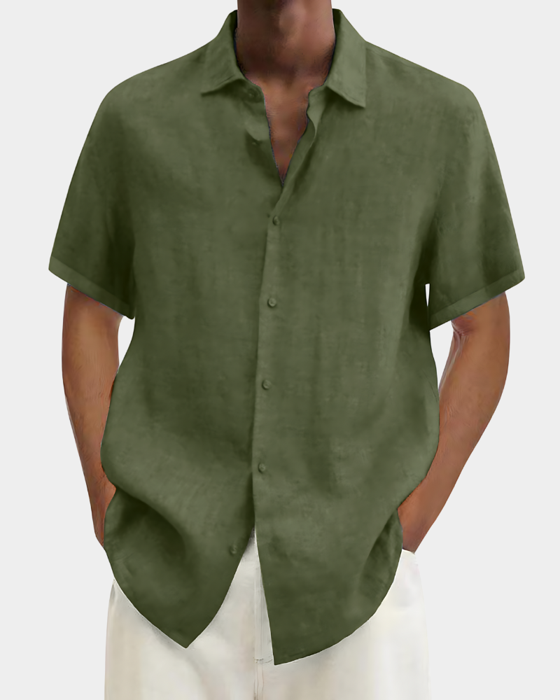 Brian | Uvolněná košile na knoflíky