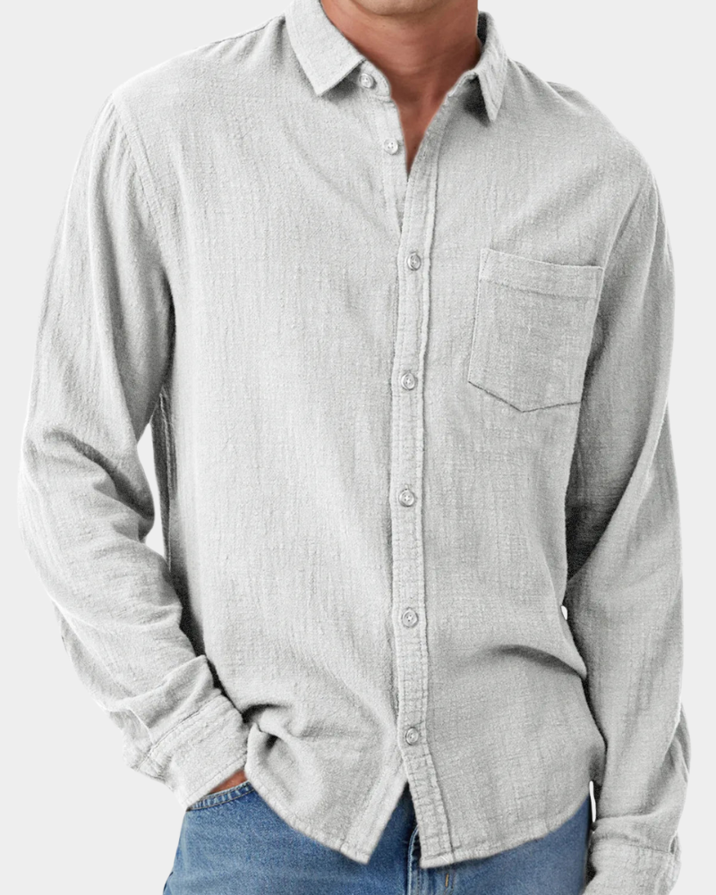 Arden | Košile s uvolněným střihem na knoflíky