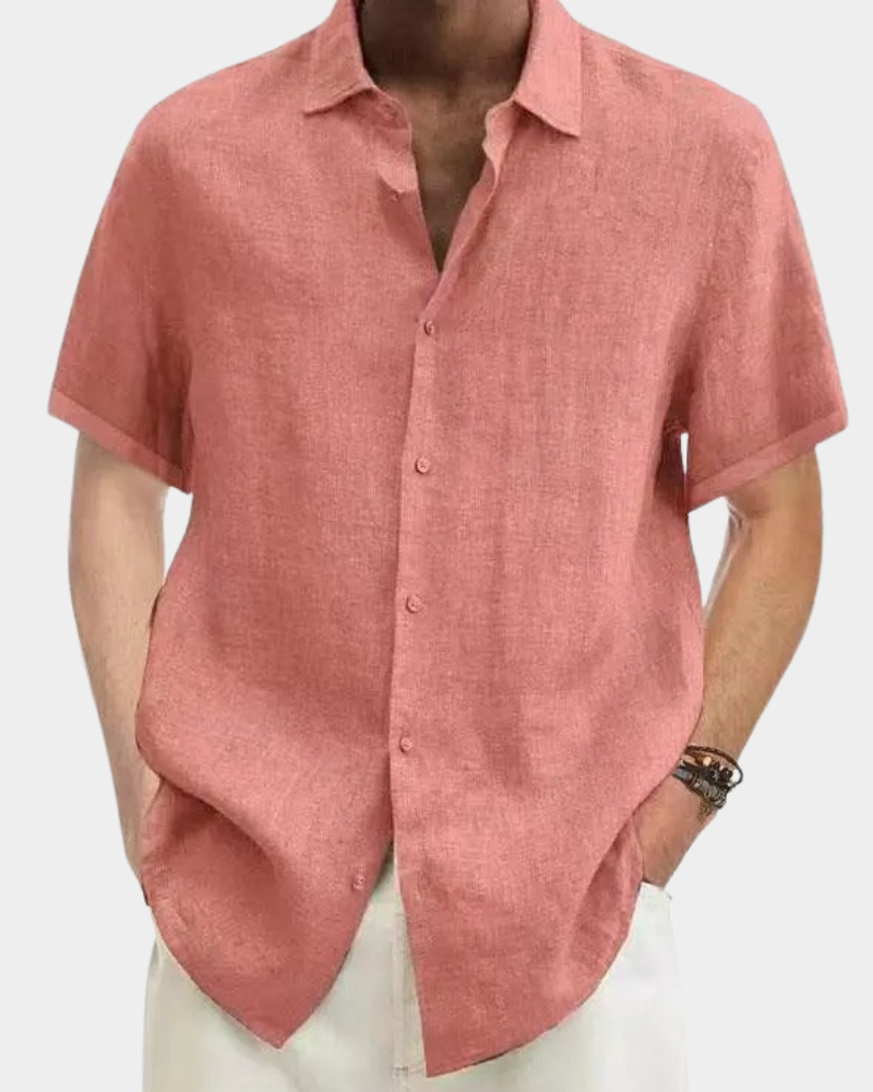 Brian | Uvolněná košile na knoflíky