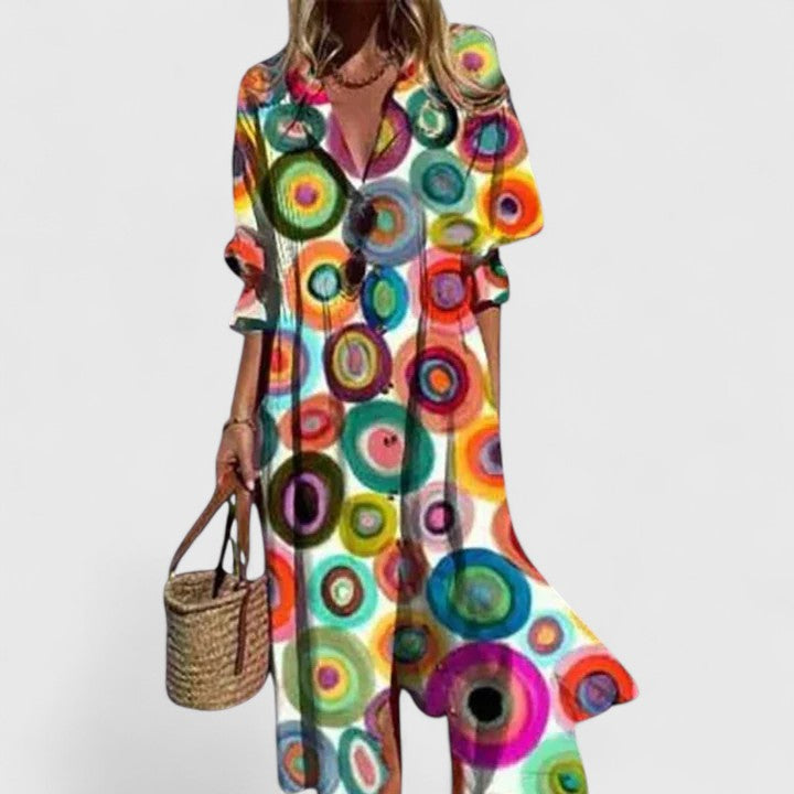Paula | Elegantní Boho Šaty