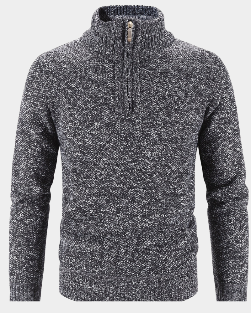 Elric | Casual Styl Polokošile s Polovičním Zipem