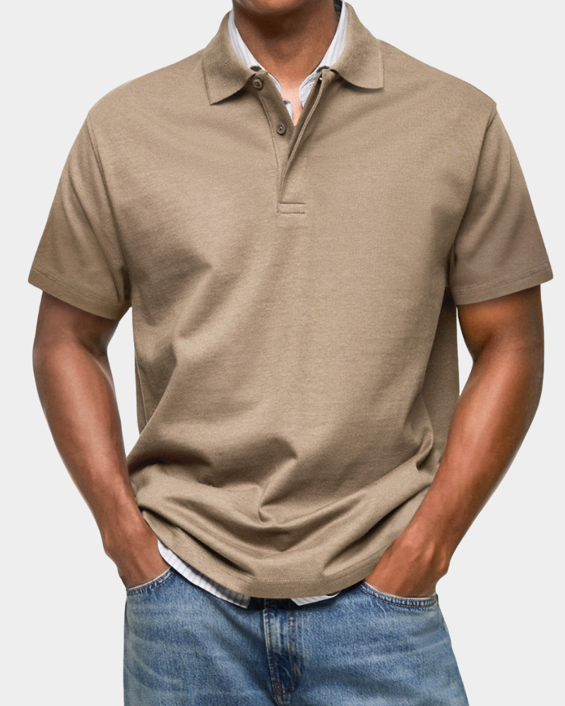 Eryk | Esenciální polo tričko s krátkým rukávem