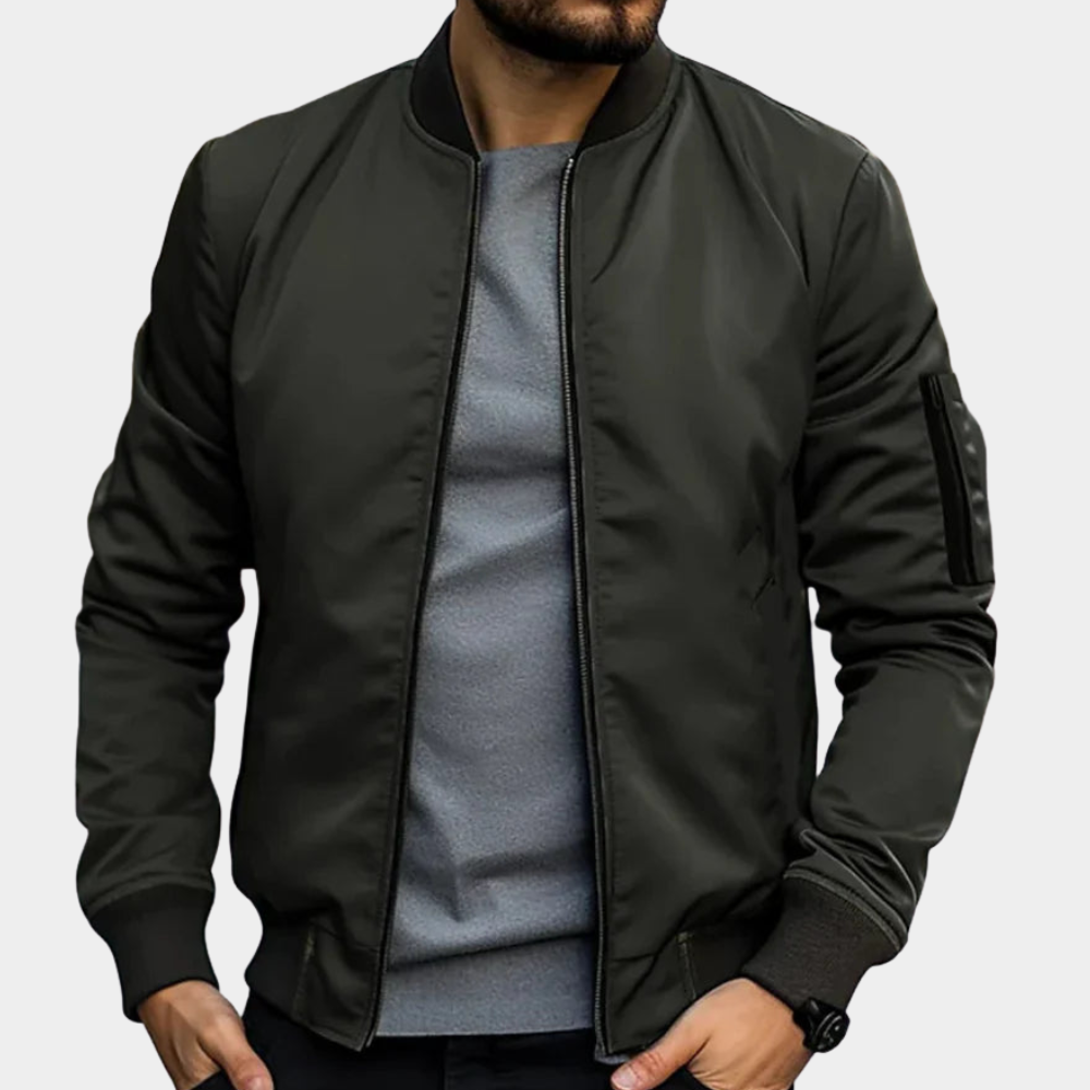 Bryn | Klasická bomber bunda na zip