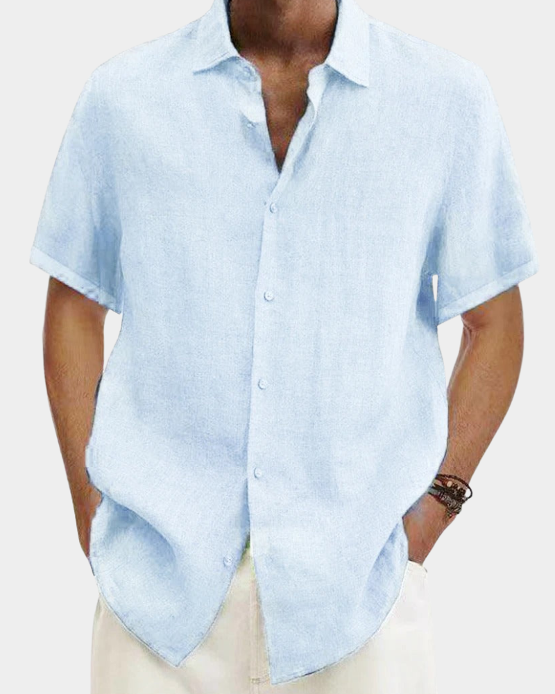 Brian | Uvolněná košile na knoflíky