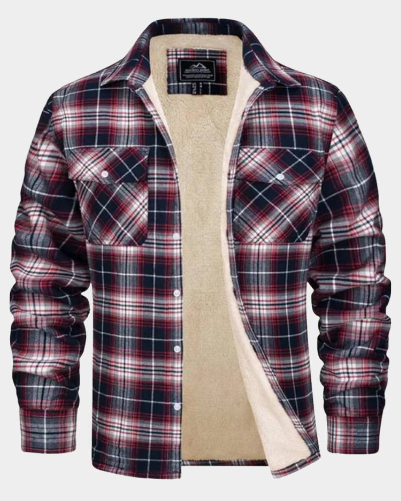 William | Pohodlná Károvaná Bunda