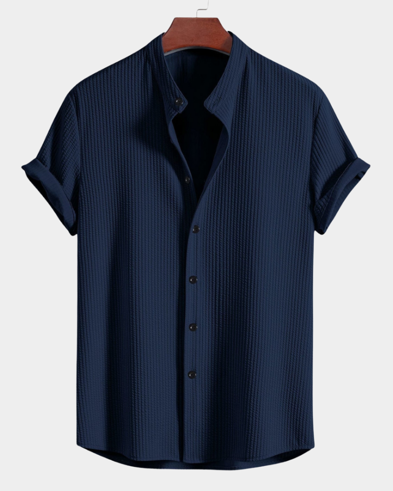 Christopher | Klasická košile s stojáčkem