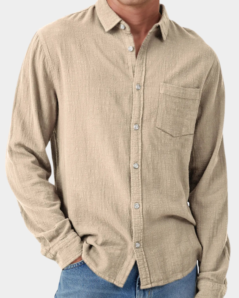 Arden | Košile s uvolněným střihem na knoflíky