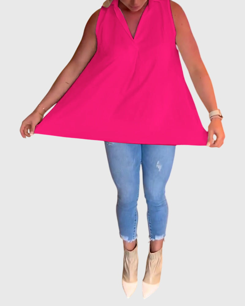 Lina™ | Halenka bez rukávů