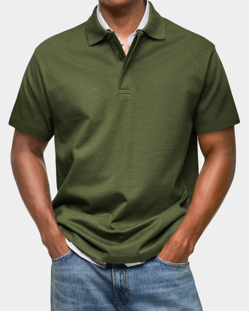 Eryk | Esenciální polo tričko s krátkým rukávem