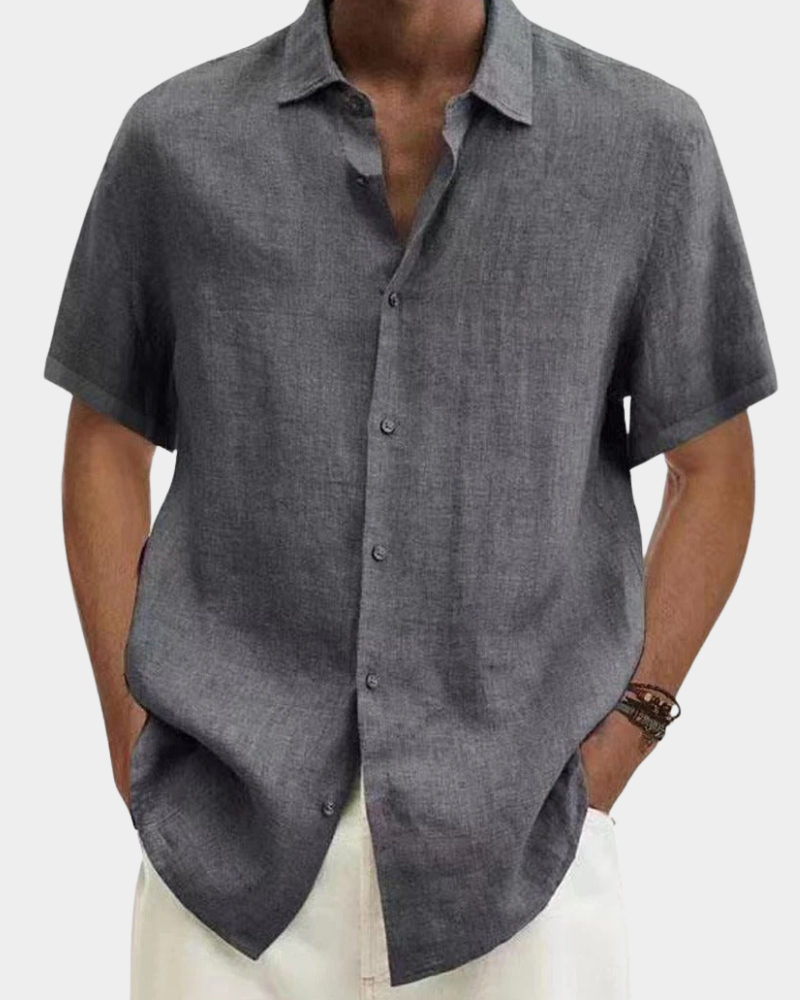 Brian | Uvolněná košile na knoflíky