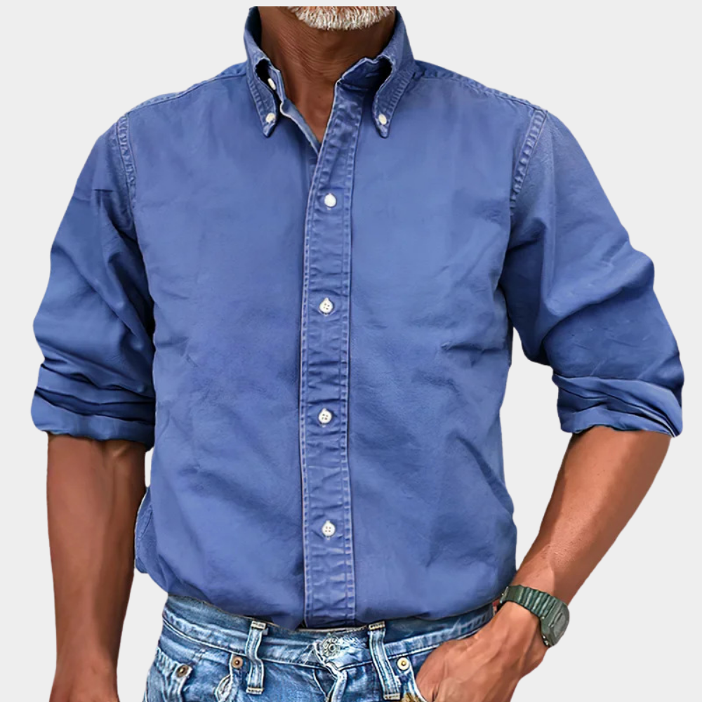 Nolan | Základní košile s dlouhým rukávem