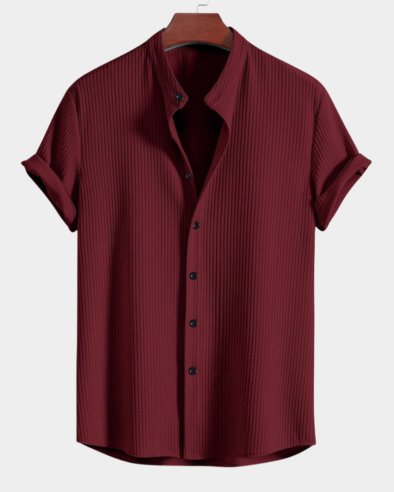 Christopher | Klasická košile s stojáčkem