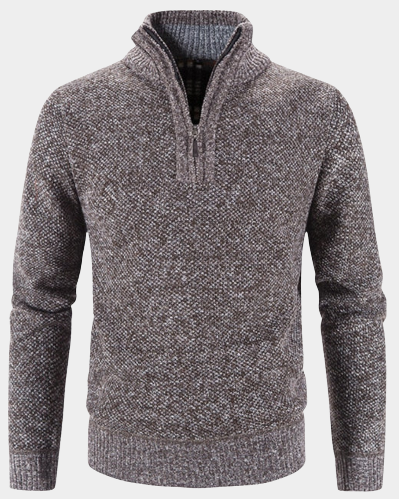 Elric | Casual Styl Polokošile s Polovičním Zipem