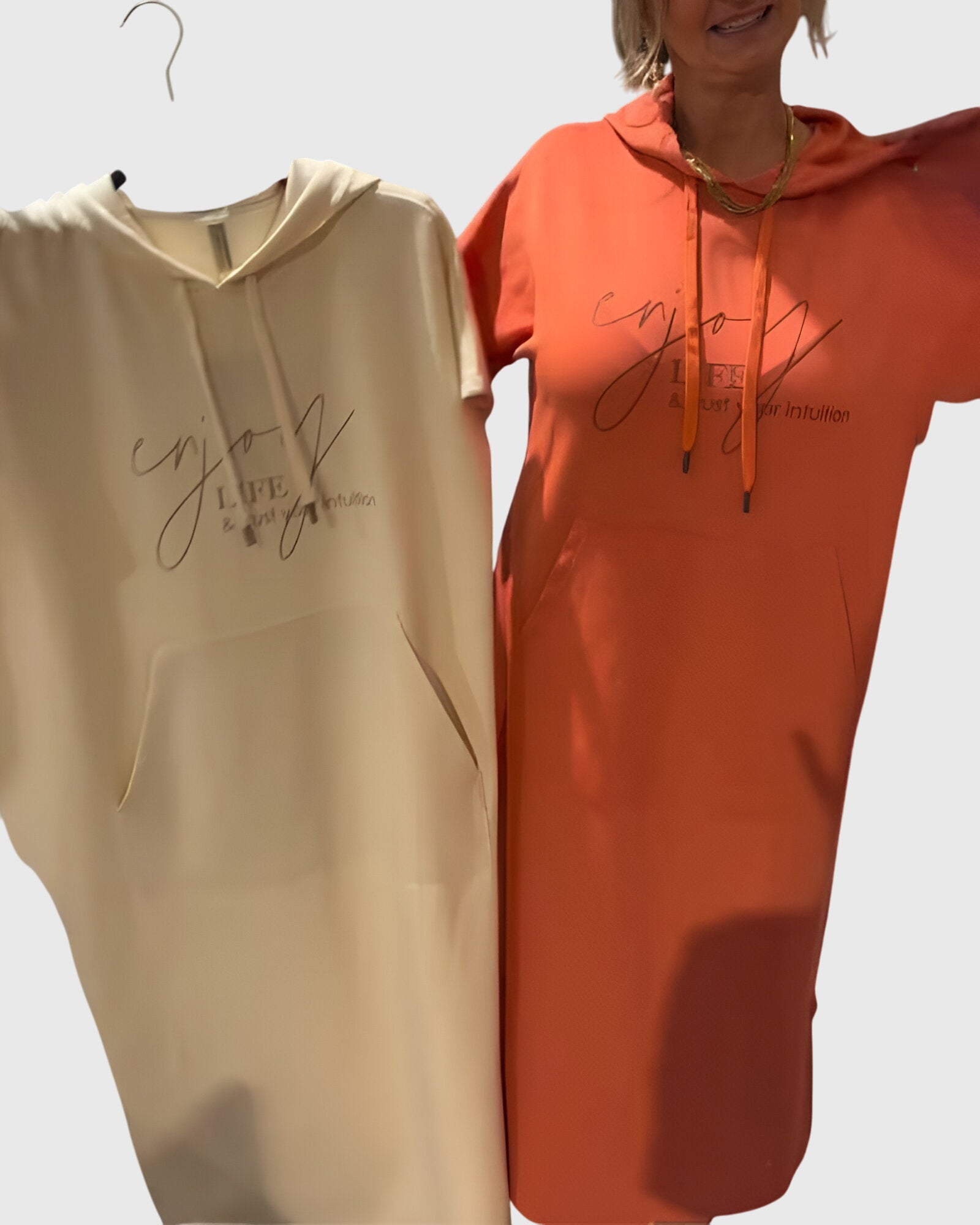 Marlowe™ | Casual Šaty s Kapucí