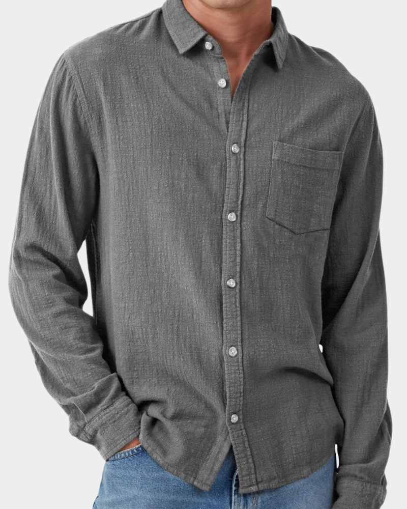 Arden | Košile s uvolněným střihem na knoflíky