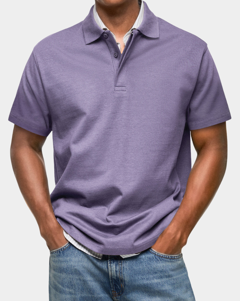 Eryk | Esenciální polo tričko s krátkým rukávem