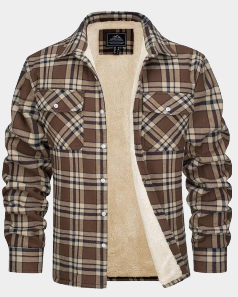 William | Pohodlná Károvaná Bunda