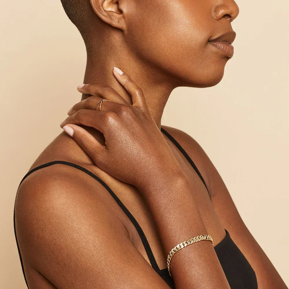 Mayzharine | Kubánský Náramek 18k Zlato