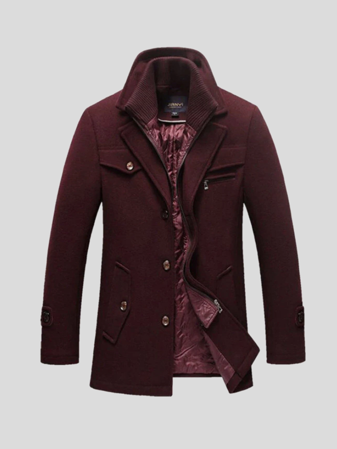 Nikolaj™ | Klasický vlněný kabát