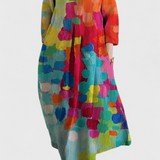 Isalinde | Pohodlné šaty s výstřihem do V