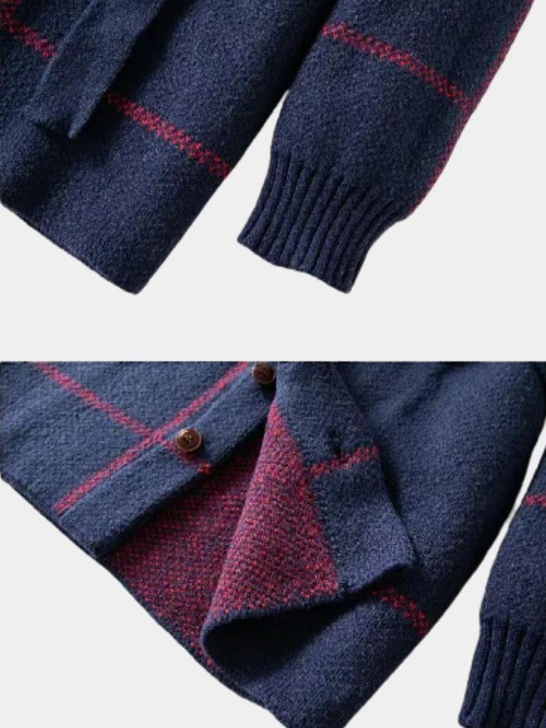 Rom™ | Pletený kabát s páskem