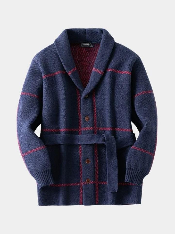 Rom™ | Pletený kabát s páskem