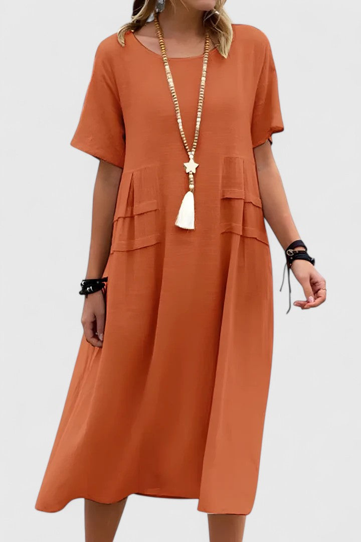 Krystina | Elegantní Midi Šaty