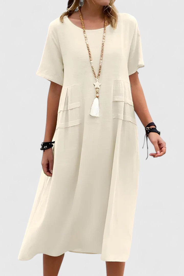 Krystina | Elegantní Midi Šaty