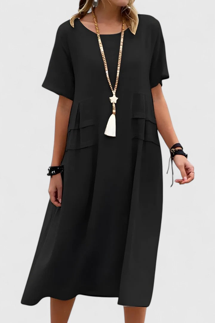 Krystina | Elegantní Midi Šaty