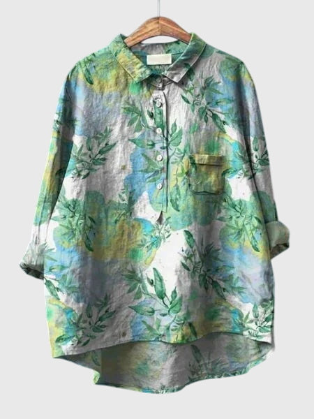 Valeria™ - Halenka s květinovým potiskem