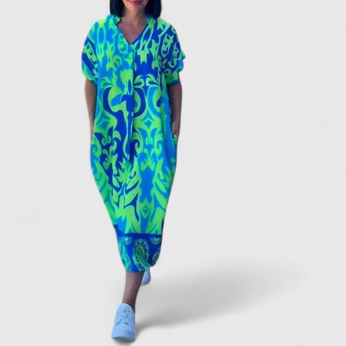 Shamcey™ - Sofistikované květinové šaty